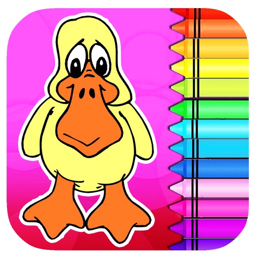 My Little Duck Cuite Coloring Book Game Junior