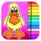 My Little Duck Cuite Coloring Book Game Junior