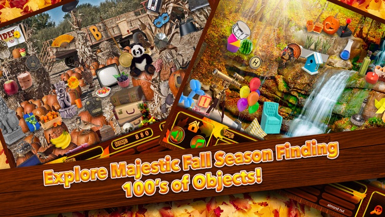 Hidden Objects Autumn Fall & Halloween Harvest Pic