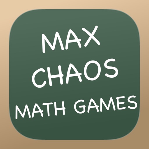 Max Chaos Math Games iOS App