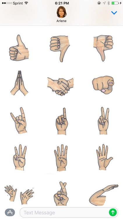 Hand Gestures - Beautifully drawn signs & signals