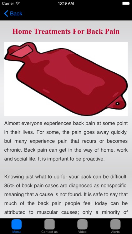 Lower Back Pain & Back Pain Treatment