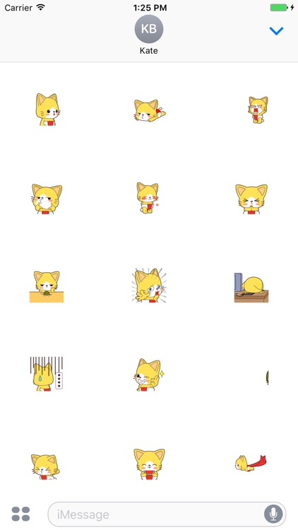 Nat Cat animated stickers - 70++ icons screenshot-3