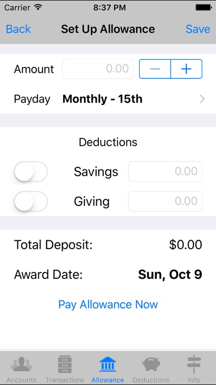 Kid Bank - Virtual Banking for Kids screenshot-3