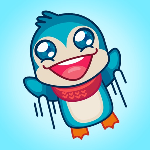 Penguin and Friend • BEST Emoji Stickers Pack