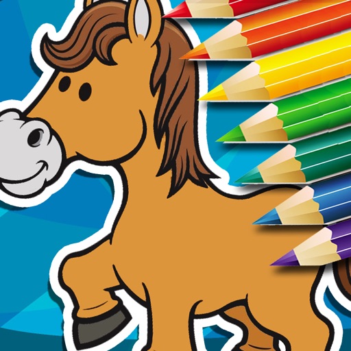 Paint Game My Horse Coloring Book Kids Version