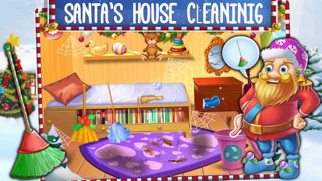 Crazy Santa's Xmas House Cleaning(圖1)-速報App