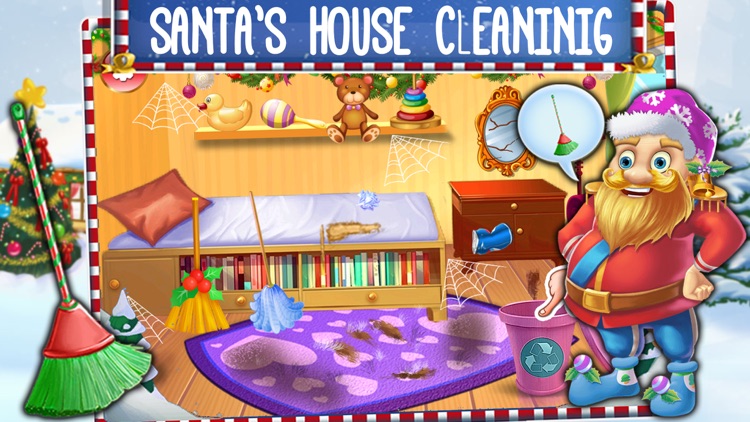 Crazy Santa's Xmas House Cleaning