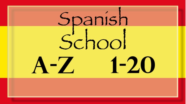 Spanish School - Alphabet & Numbers(圖1)-速報App