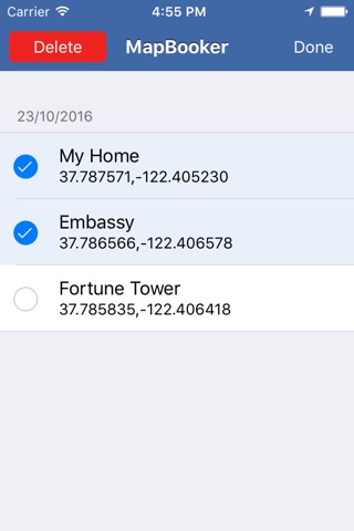 MapBooker screenshot 4