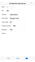 LeakSurvey Captura de tela 1