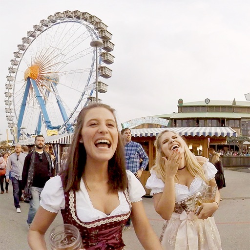 VR Oktoberfest Girls Have Fun Virtual Reality 360 iOS App