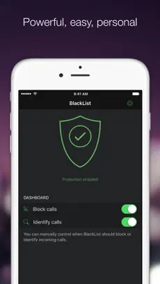 Captura de Pantalla 2 BlackList: caller ID & blocker iphone