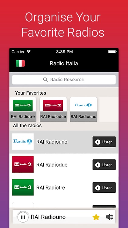 Radio Italy - Radios IT - Musica Italiana