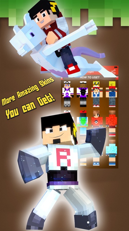 Poke Craft Skins For Minecraft PE For Pokemon Fans