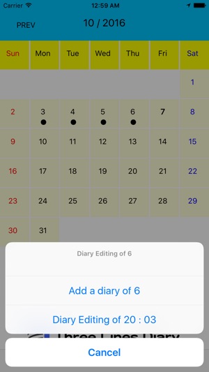 ThreeLinesDiary(圖3)-速報App