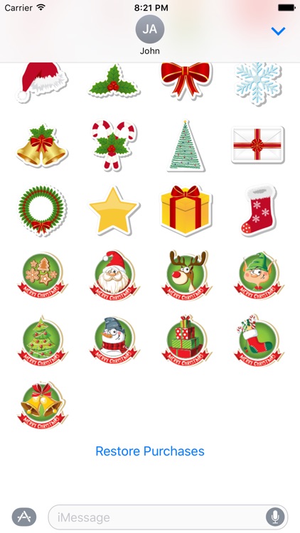 Holiday Sticker Set