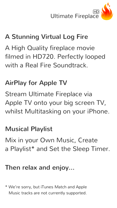 Ultimate Fireplace HD for Apple TV screenshot 2
