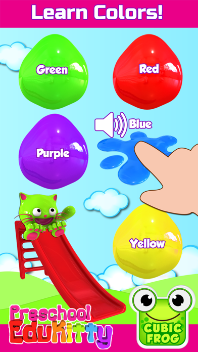 Preschool EduKitty-Fun Educational Game for Toddlers & Preschoolers Screenshot 1