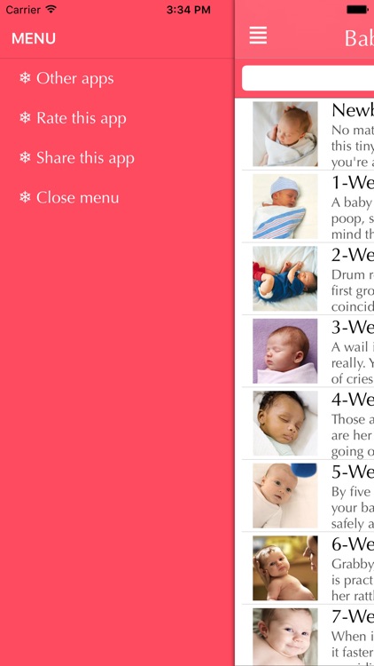 Baby's First Year Premium | you can look forward to in newborn babies from milestones to baby's growth screenshot-4