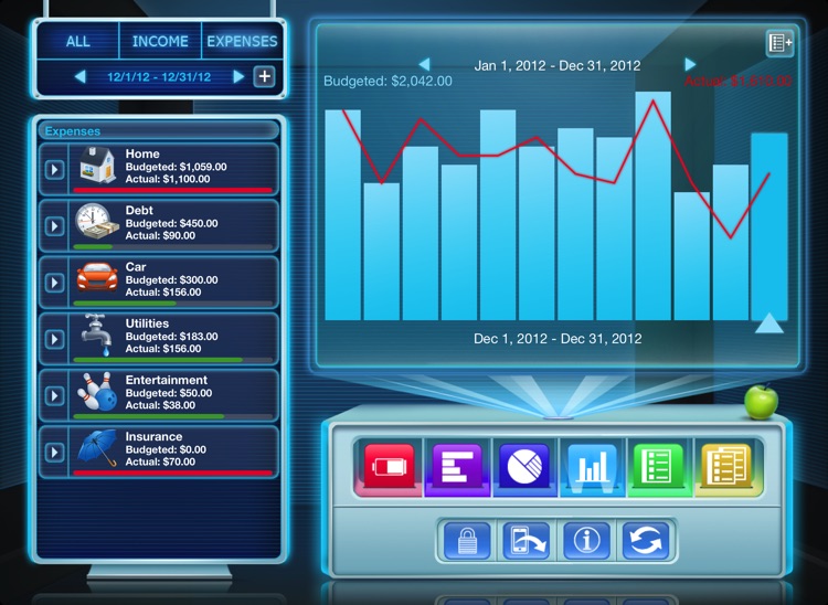 Budgets for iPad (with Sync) screenshot-3