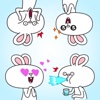 Funny Rabbits Stickers