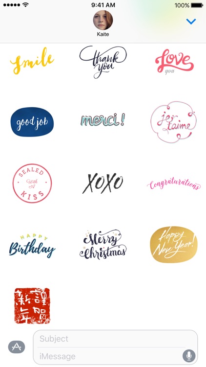 TypeTalk Stickers screenshot-3
