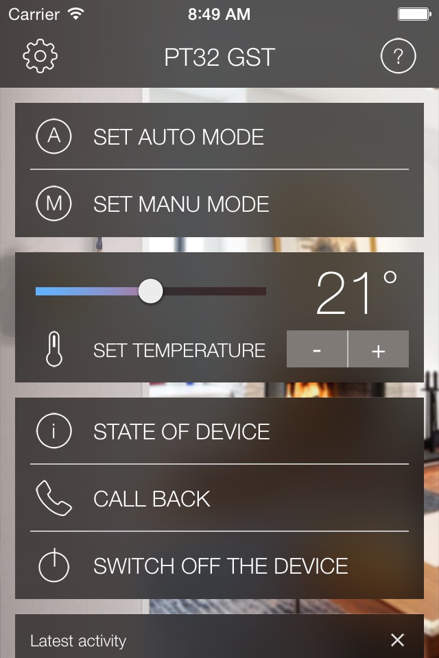 PT32 GST - GSM termostat screenshot 3
