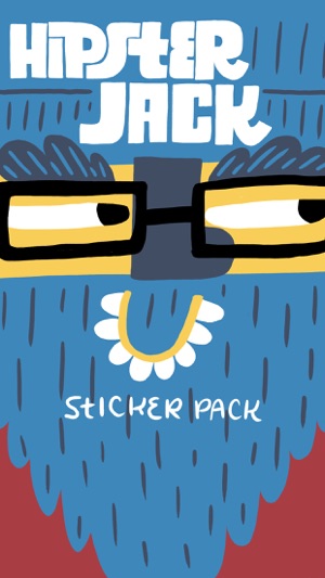 HipsterJack Stickers