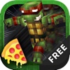 3D Block Run Skins Teenage Games For Ninja Turtles