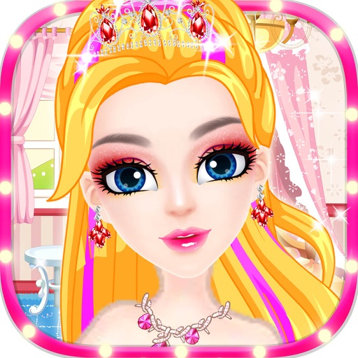 公主的小红唇 - 时尚美少女化妆游戏免费 icon