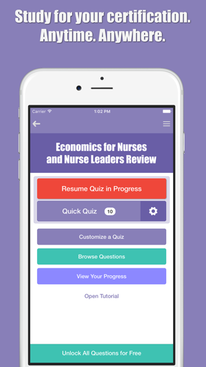 Economics for Nurses and Nurse Leaders Q&A Review(圖1)-速報App