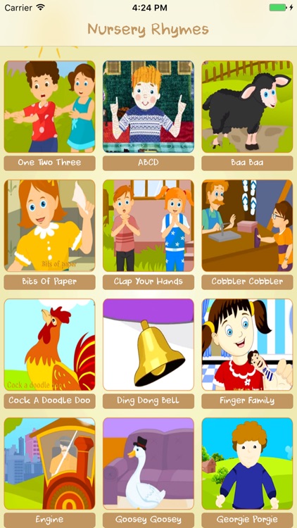 Nursery Rhymes: perfect rhymes app for kids