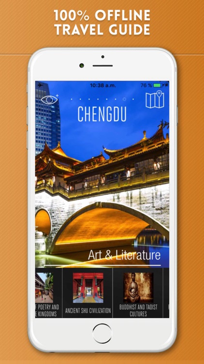 Chengdu Travel Guide and Offline City Street Map