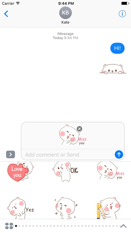 Cute Bear Sticker screenshot-3