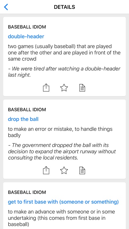 Sports & Time idioms