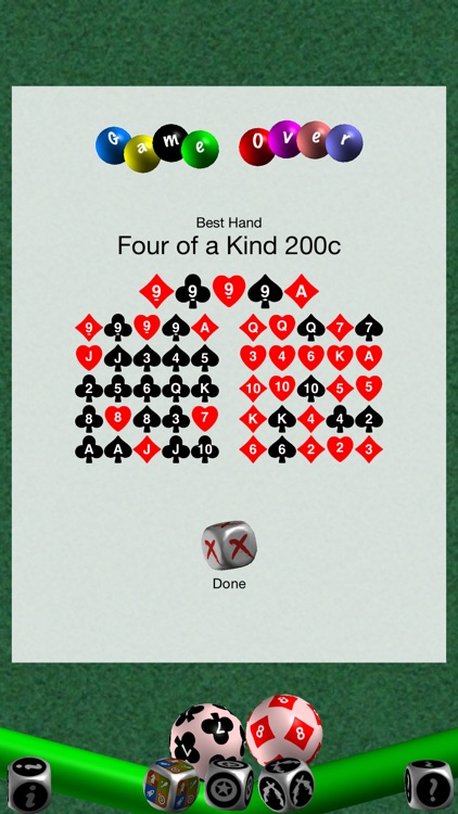 52 Cards Poker Solitaire, w / Shootouts screenshot-4