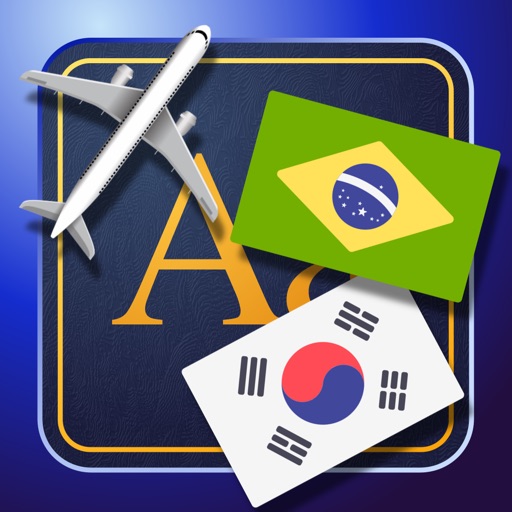Trav Korean-Brazilian Dictionary-Phrasebook icon