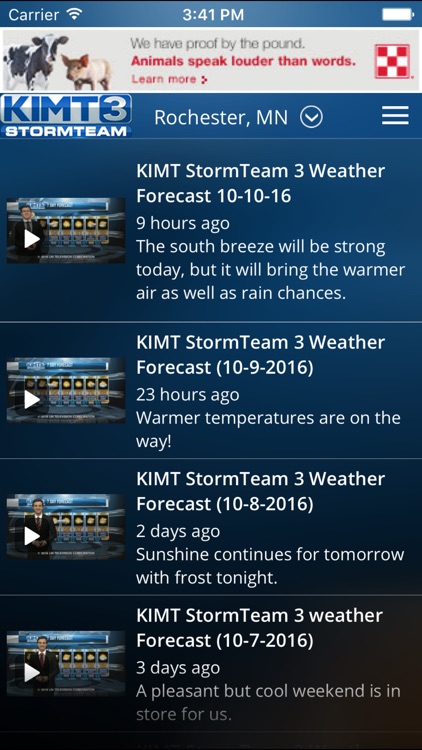 KIMT Weather -- Radar & Forecasts