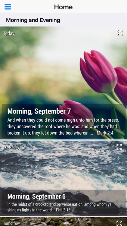 Morning and Evening With God - Daily Devotional (Lite)