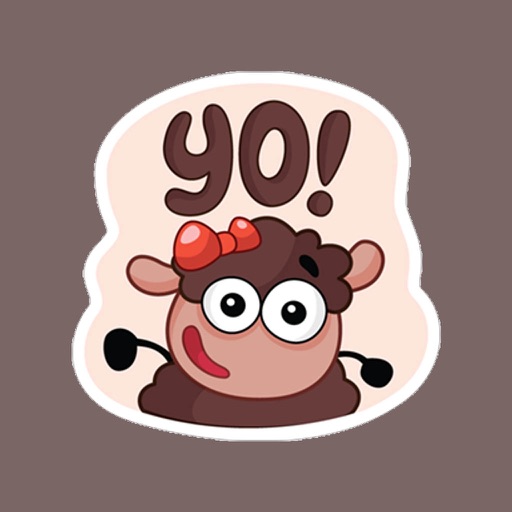 Lana of Sheep Stickers for iMessage