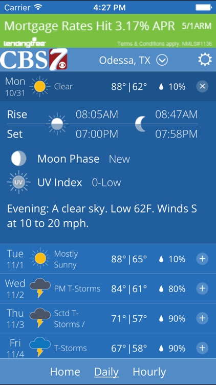 CBS 7 Radar