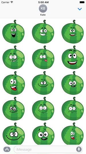 Sticker Me: Watermelon Emotions(圖2)-速報App