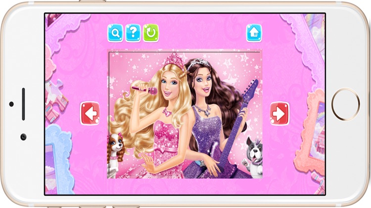 Princess Cartoon Jigsaw Puzzle Games for Kids and Toddlers Free screenshot-4