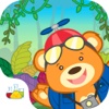 Nano Bear Rainforest Animals Educational Kids App