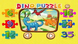 Game screenshot Dino Puzzle Game For Kid Free Jigsaw For Preschool hack