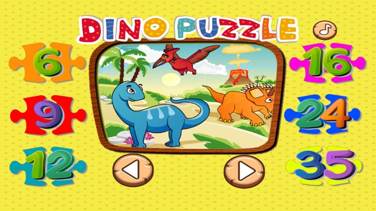 Dino Puzzle Game For Kid Free Jigsaw For Preschool screenshot-2