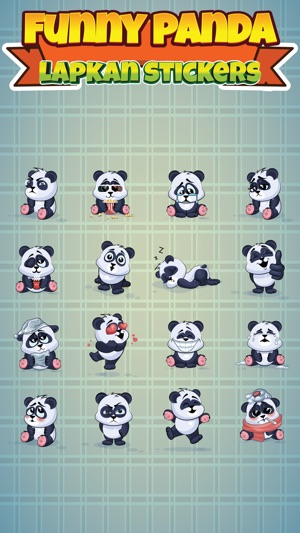 Sticker Me: Funny Panda