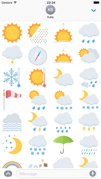 Weather Sticker