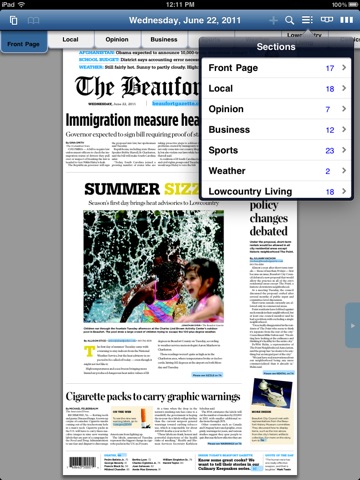 The Beaufort Gazette E-Edition screenshot 3